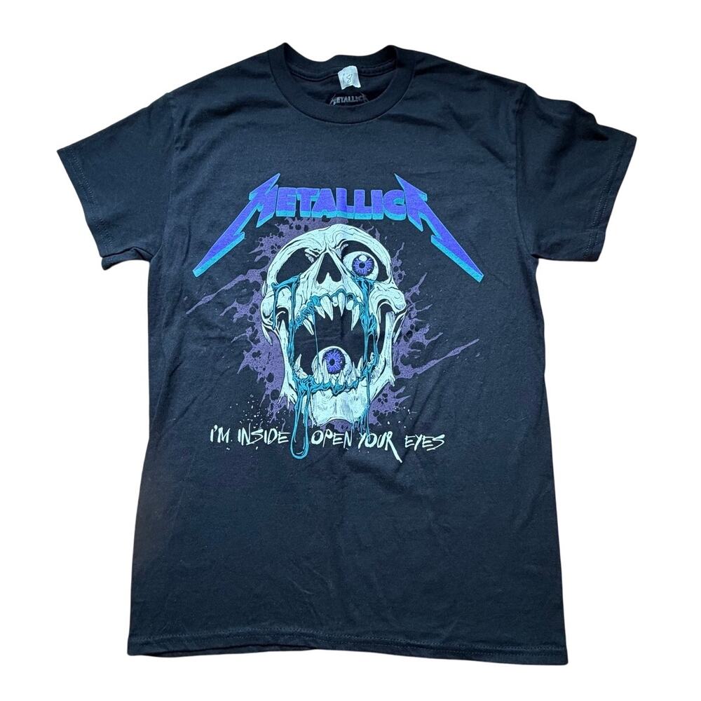 Metallica tee shirt 2025 tour small black